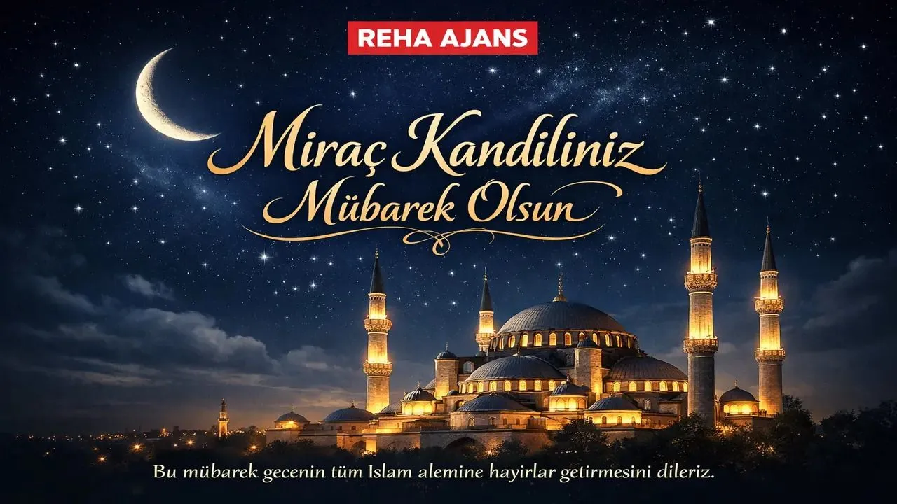 Bu Gece Miraç Kandili İdrak Ediliyor