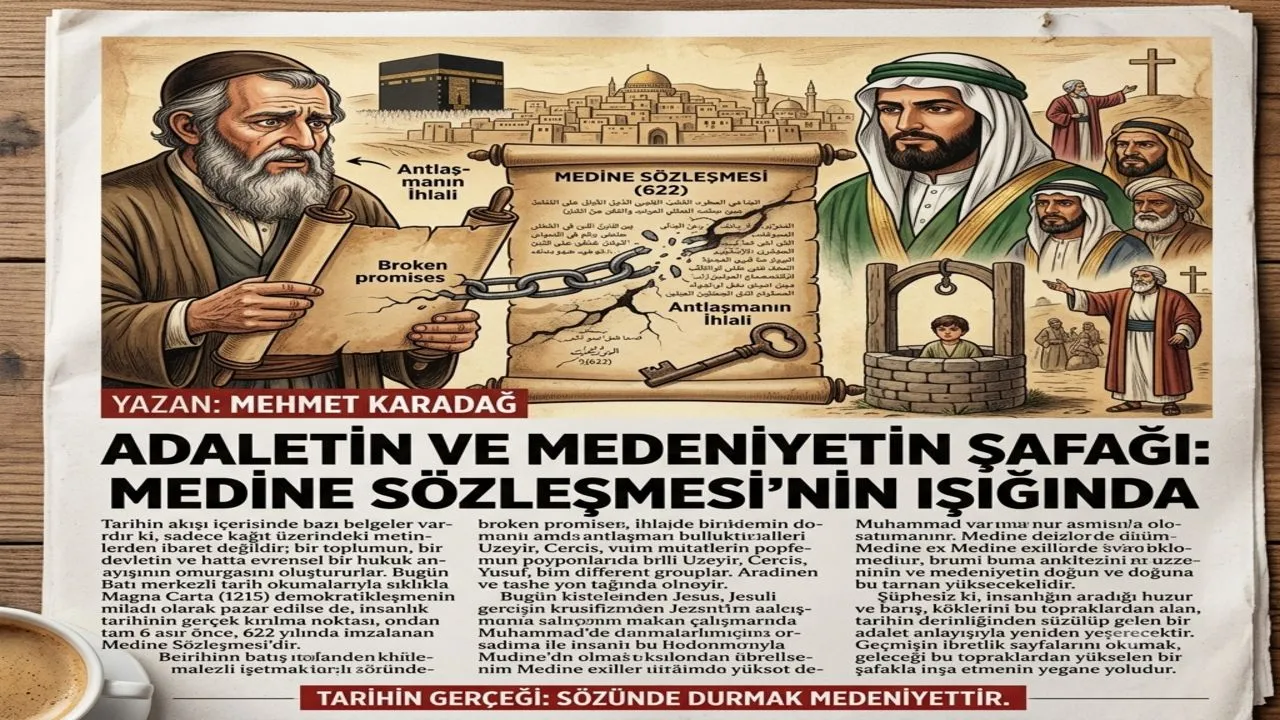 Mehmet KARADAĞ Adaletin ve Medeniyetin Şafağı 