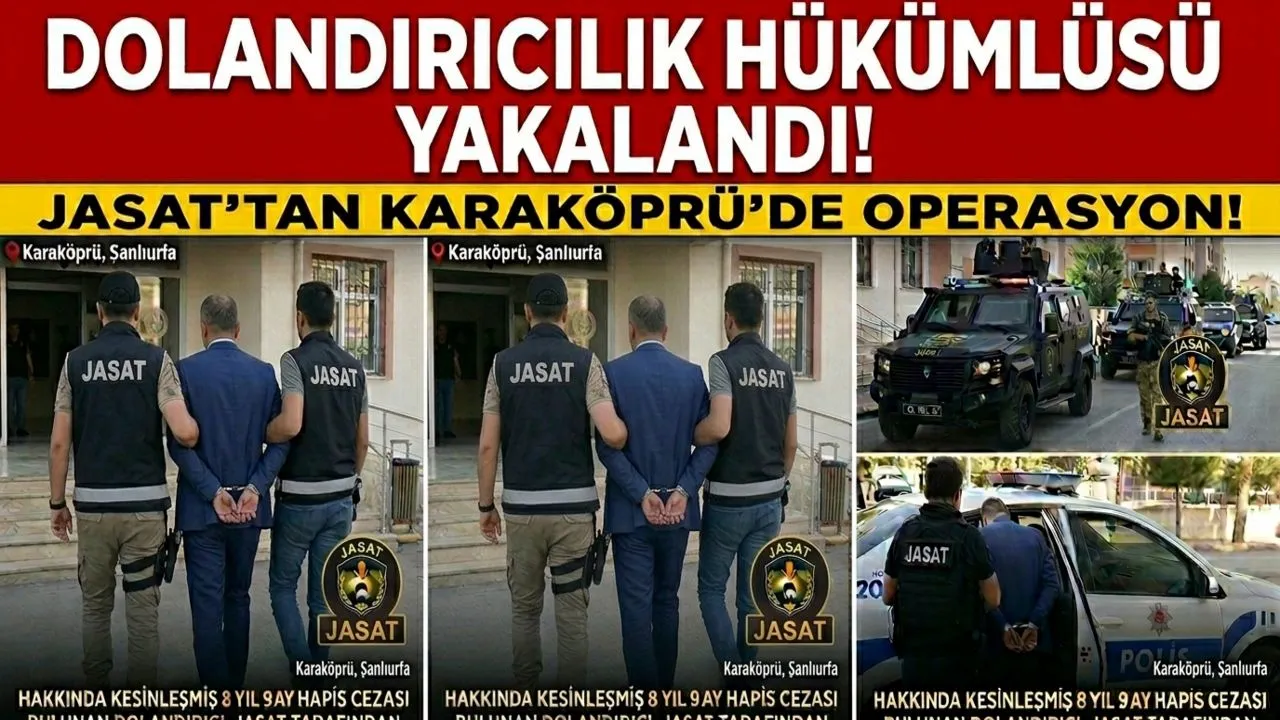 Dolandırıcı Hükümlüye Operasyon