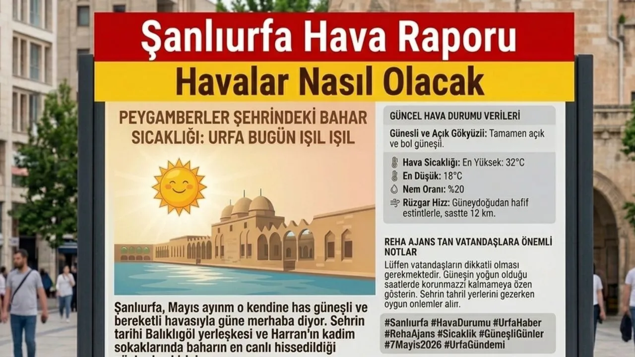 ŞANLIURFA BAHAR SICAKLIĞI