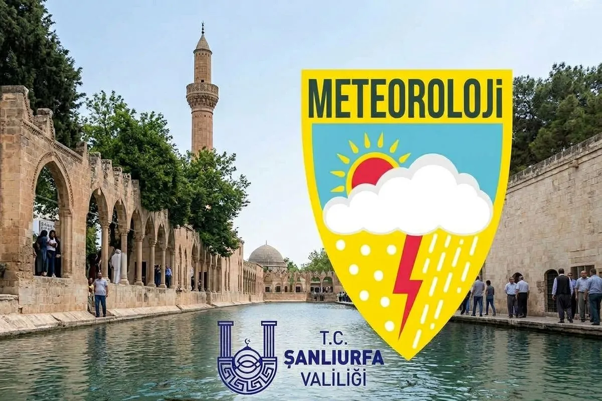 Şanlıurfa Valiliği’nden Meteorolojik Uyarı