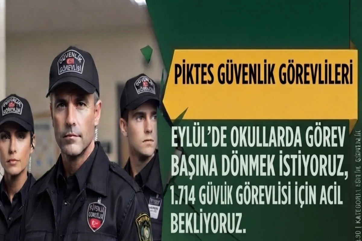 PİKTES Özel Güvenlik Görevlileri İçin Kalıcı İstihdam Çağrısı