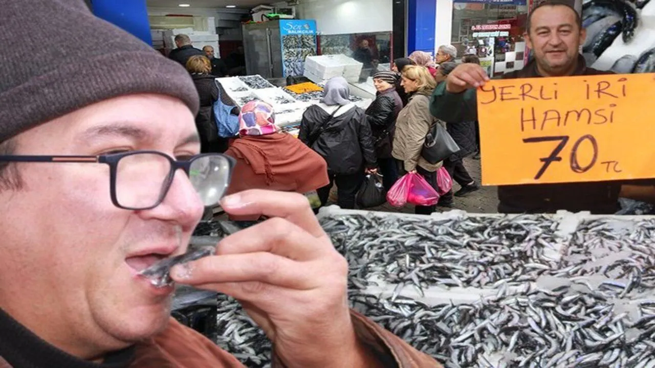 Hamsi Balık Tezgahlarını Şenlendirdi