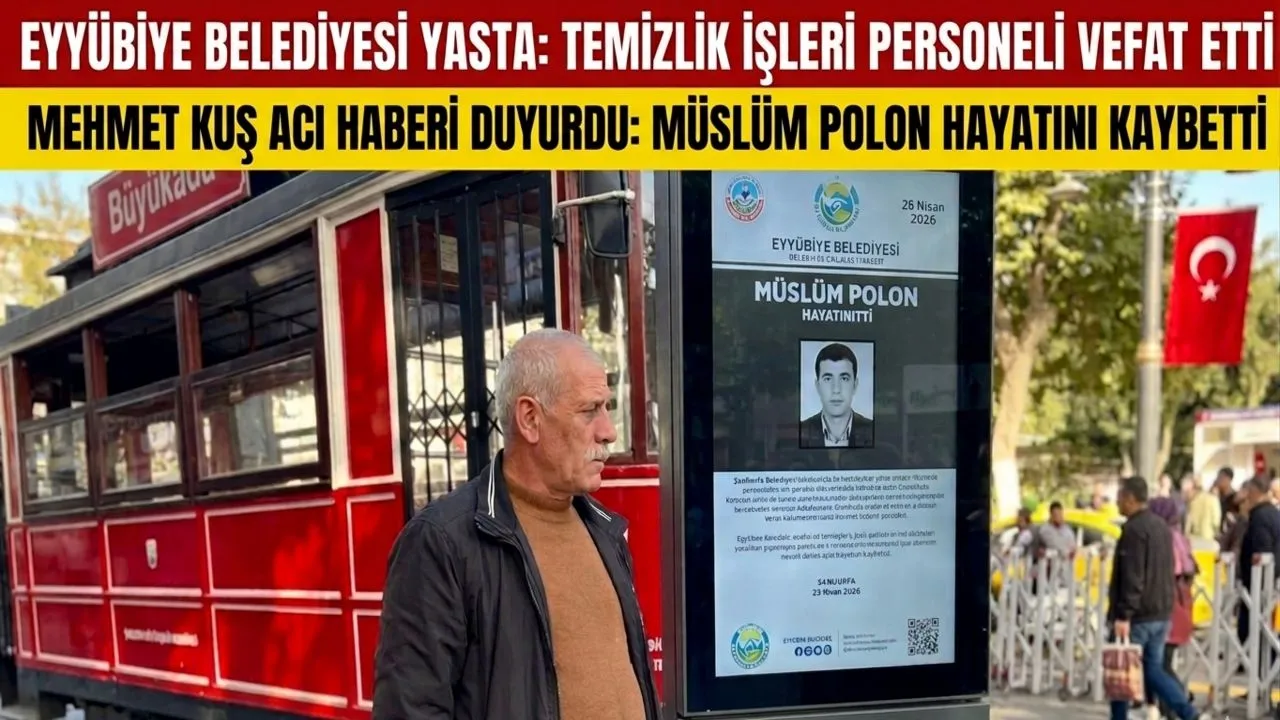 BELEDİYE PERSONELİ VEFAT ETTİ