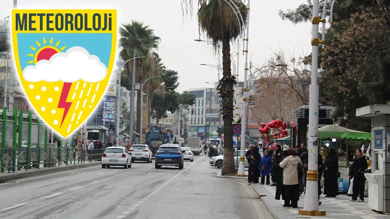 ŞANLIURFA VE ÇEVRE İLLERE SAĞANAK YAĞIŞ GELİYOR