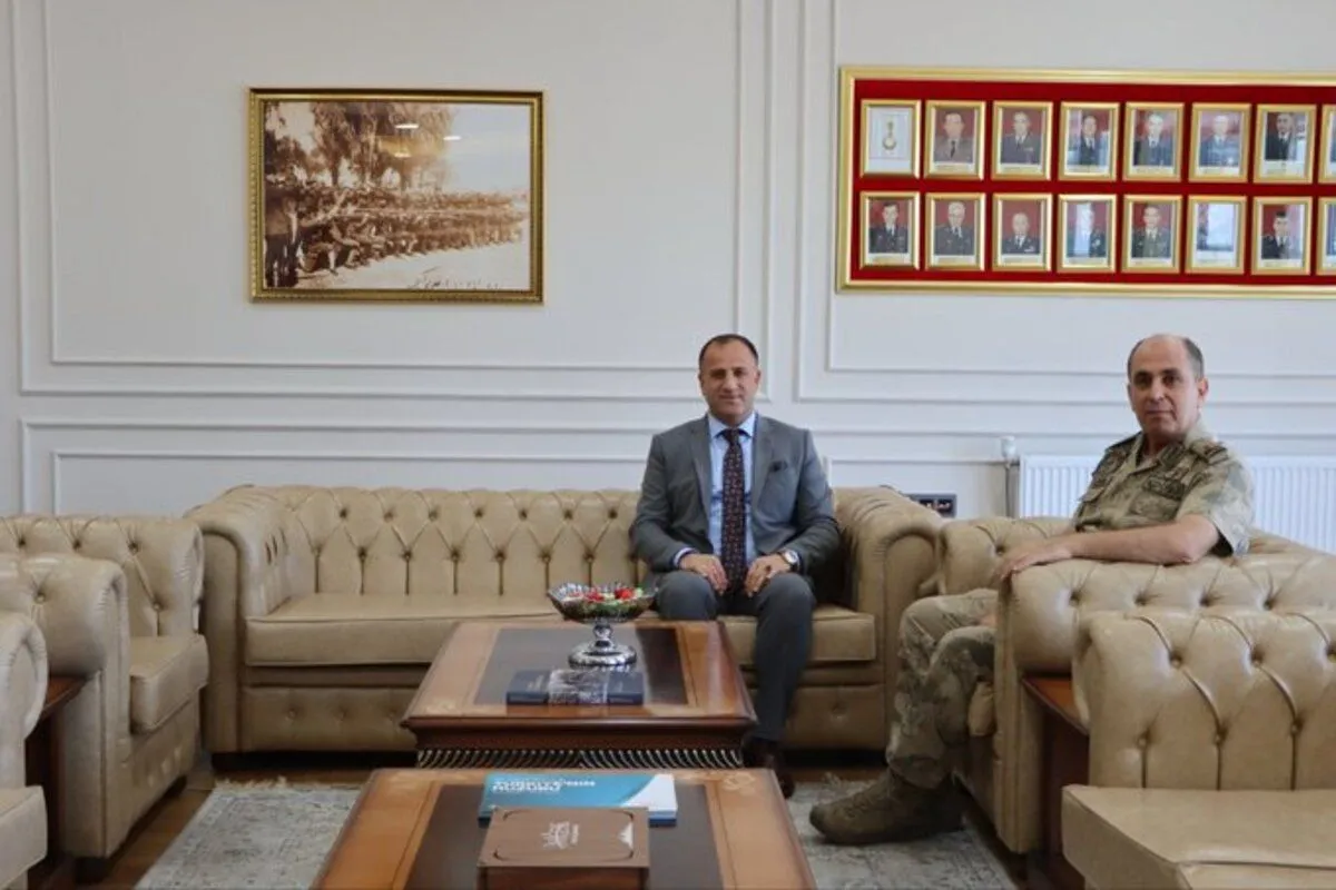Şanlıurfa Aile ve Sosyal Hizmetler İl Müdürü Yılmaz’dan İl Jandarma Komutanlığı’na Ziyaret
