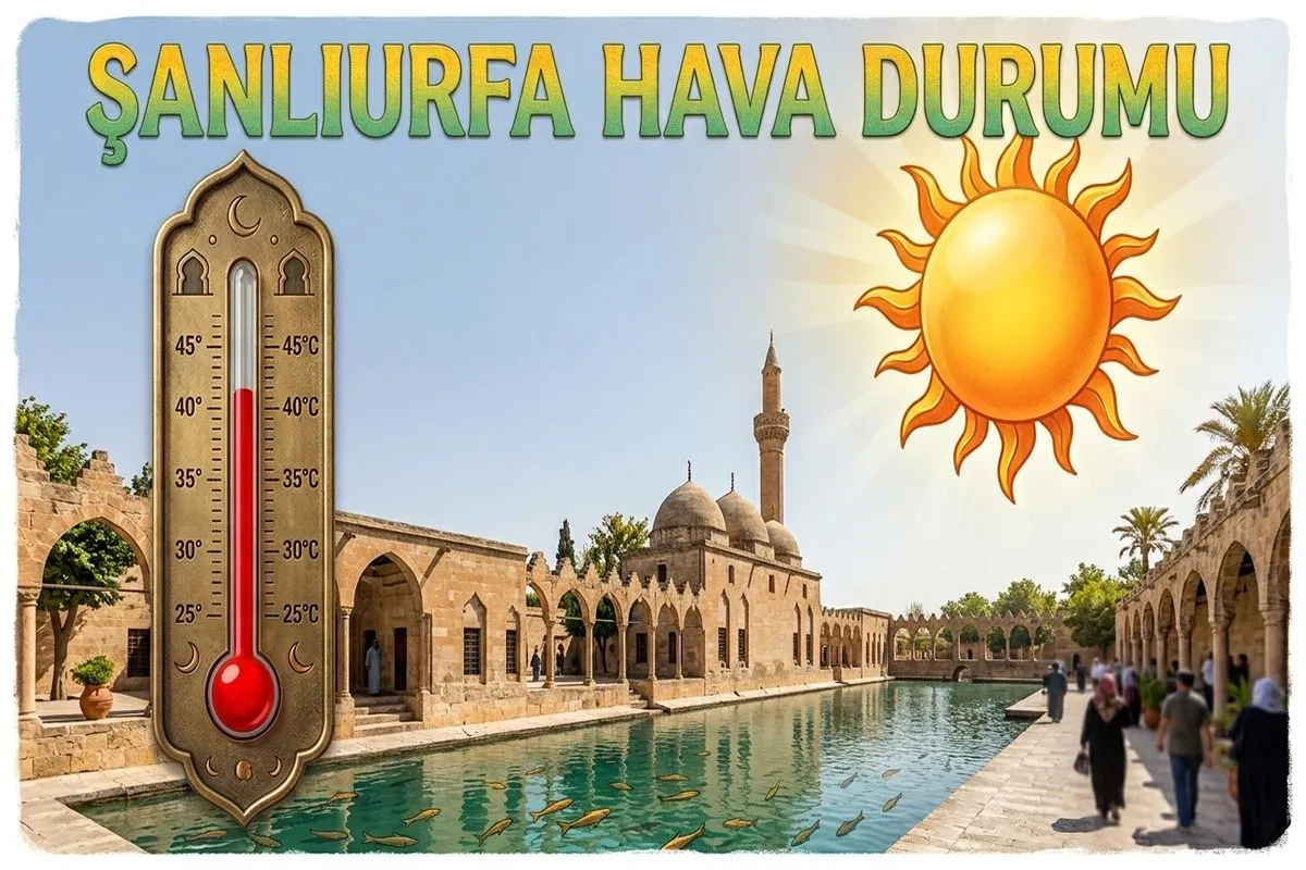 Şanlıurfa’da Kavurucu Yaz Sıcakları Etkisini Sürdürüyo